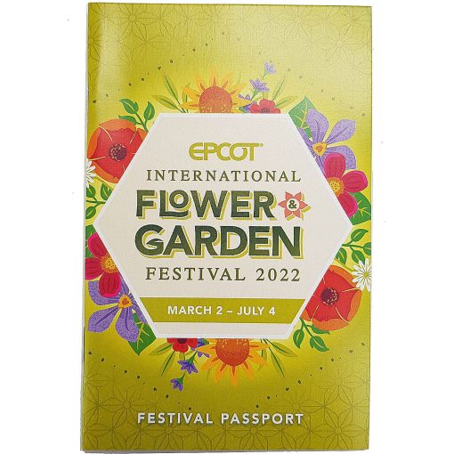 Disney World Epcot International Flower & Garden Festival Passport Guide 2022