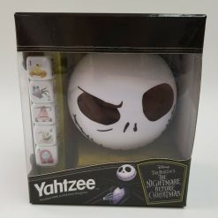 Disney Yahtzee Nightmare Before Christmas Jack Skellington Dice Game Travel Size