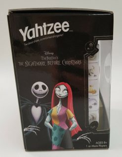 Disney Yahtzee Nightmare Before Christmas Jack Skellington Dice Game Travel Size