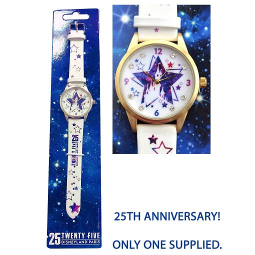 Disneyland Paris 25th Anniversary Wrist Watch