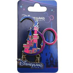 Disneyland Paris 30th Anniversary Dangle Pin Trading Badge Castle