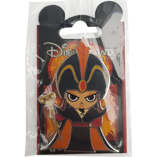 Disneyland Paris Aladdin Cute Jafar Pin Trading Badge