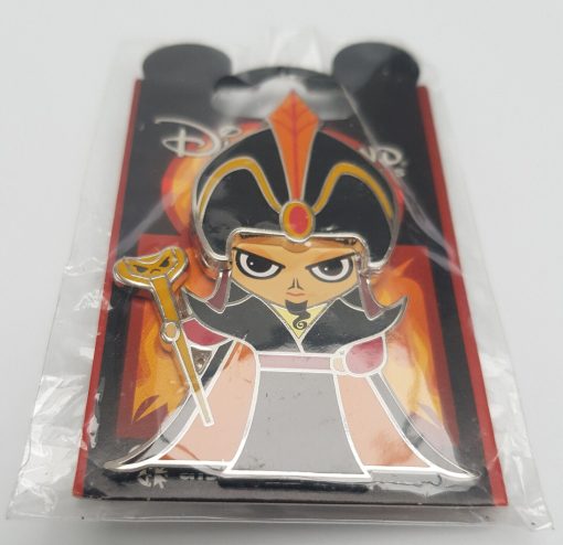 Disneyland Paris Aladdin Cute Jafar Pin Trading Badge