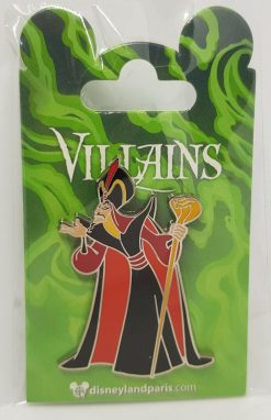 Disneyland Paris Aladdin Jafar Pin Trading Badge