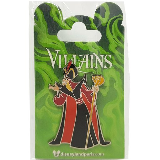 Disneyland Paris Aladdin Jafar Pin Trading Badge