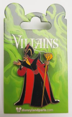 Disneyland Paris Aladdin Jafar Pin Trading Badge