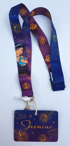 Disneyland Paris Aladdin Jasmine Pin Trading Lanyard