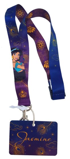 Disneyland Paris Aladdin Jasmine Pin Trading Lanyard