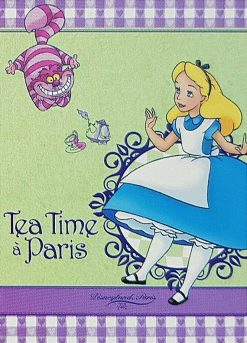 Disneyland Paris Alice In Wonderland and Mickey & Minnie Mouse Tea Towel Set