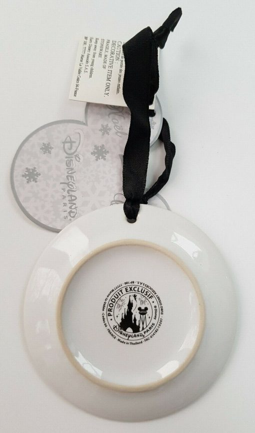 Disneyland Paris Alice in Wonderland Plate Hanging Christmas Tree Decoration