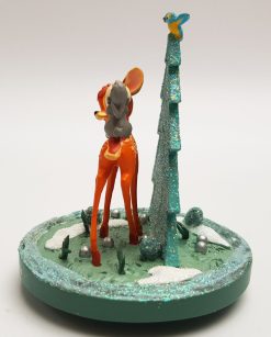 Disneyland Paris Bambi & Thumper Christmas Decoration Figurine Ornament