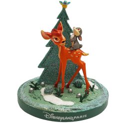 Disneyland Paris Bambi & Thumper Christmas Decoration Figurine Ornament