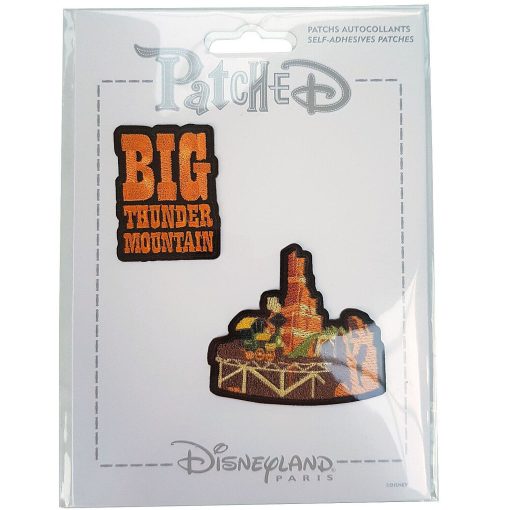 Disneyland Paris Big Thunder Mountain Patched 2 Fabric Clothing Patch