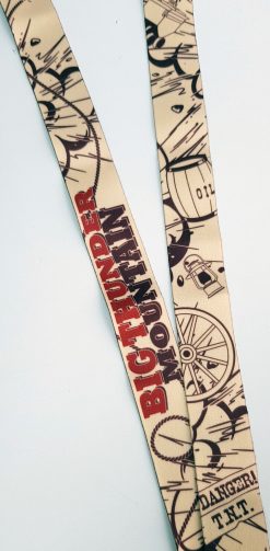 Disneyland Paris Big Thunder Mountain Pin Trading Lanyard