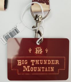 Disneyland Paris Big Thunder Mountain Pin Trading Lanyard