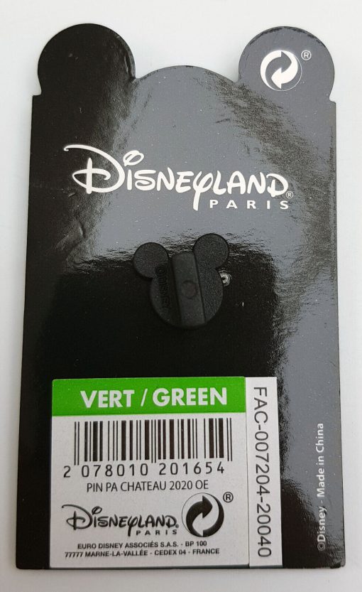 Disneyland Paris Castle & Mickey Mouse Annuel Pin Trading Badge