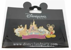 Disneyland Paris Castle & Park Attraction Large Pin