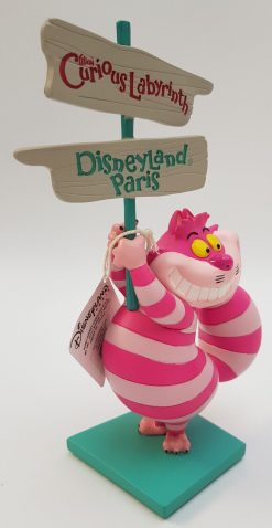 Disneyland Paris Cheshire Cat Figurine Ornament Figure REPAIRED