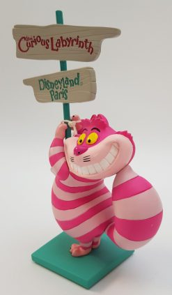 Disneyland Paris Cheshire Cat Figurine Ornament Figure REPAIRED