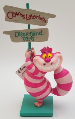 Disneyland Paris Cheshire Cat Figurine Ornament Figure REPAIRED