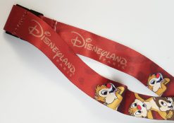 Disneyland Paris Chip And Dale Pin Trading Lanyard