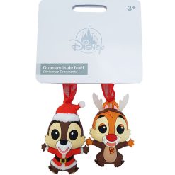 Disneyland Paris Chip & Dale Hanging Christmas Tree Decoration