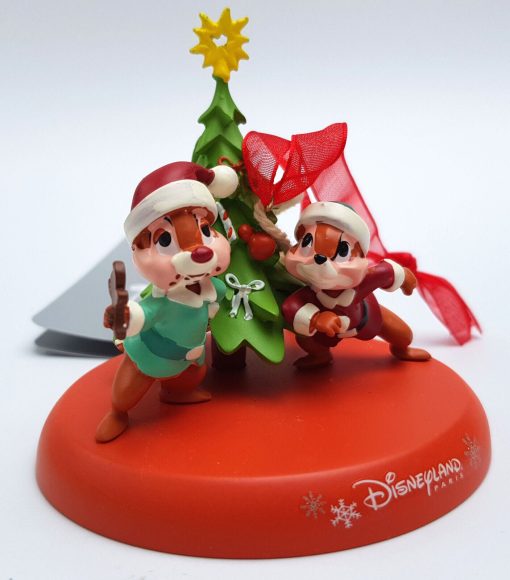 Disneyland Paris Chip & N Dale Cookie Thief Christmas Tree Decoration