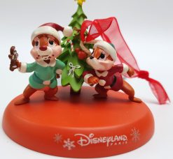 Disneyland Paris Chip & N Dale Cookie Thief Christmas Tree Decoration