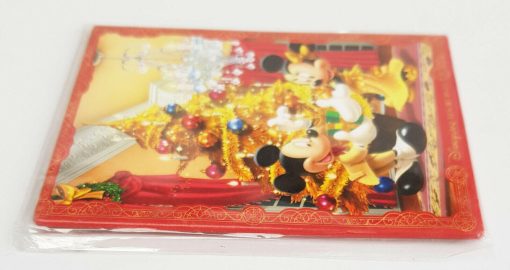 Disneyland Paris Christmas Mickey & Minnie Mouse Fridge Magnet