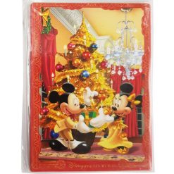 Disneyland Paris Christmas Mickey & Minnie Mouse Fridge Magnet