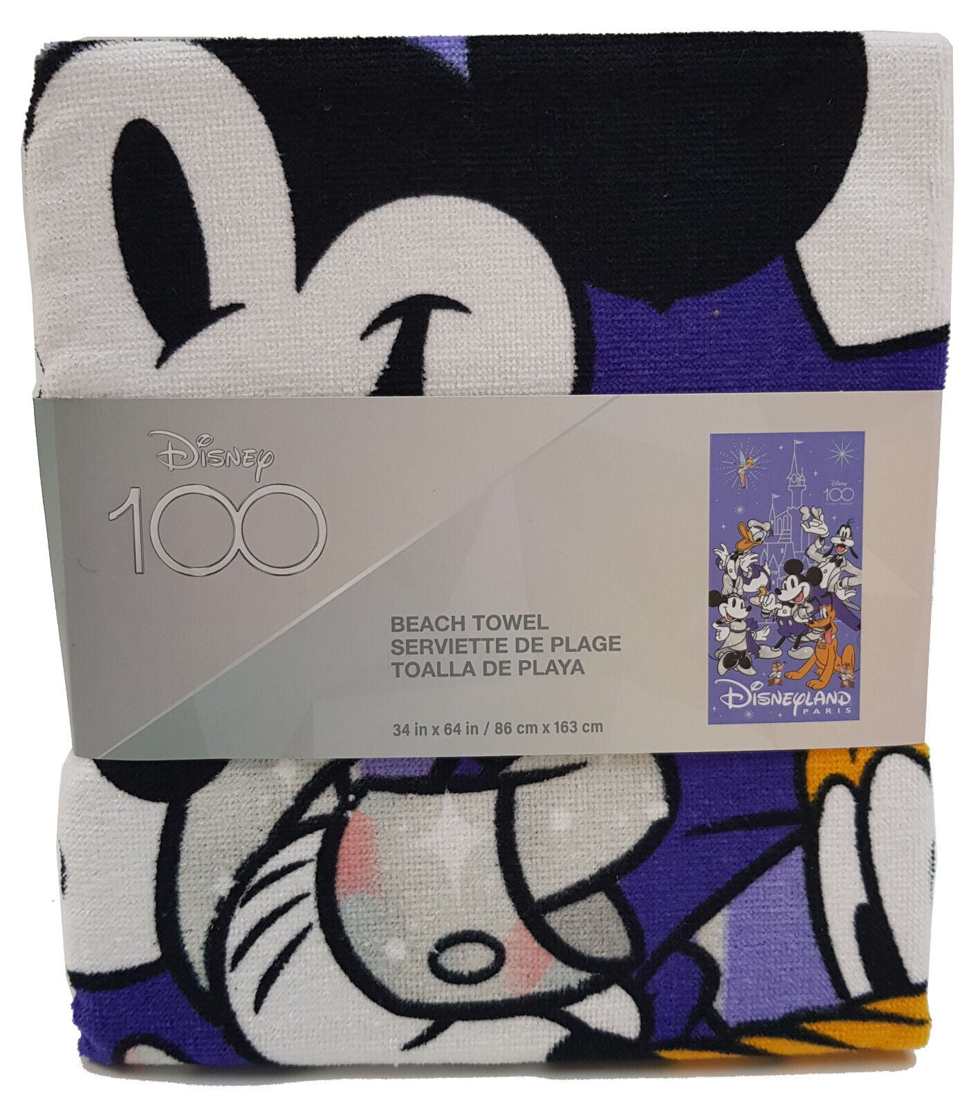 Mickey Mouse and Friends Disney 100 Beach cheapest Towel Walt Disney World