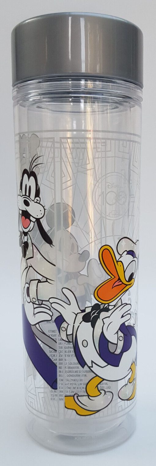 Disneyland Paris Disney 100 Celebration Reusable Drink Water Bottle