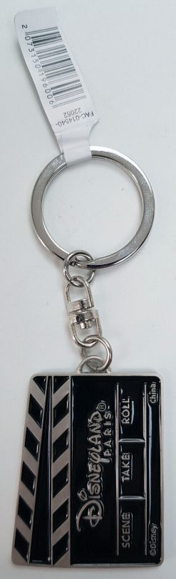 Disneyland Paris Disney Studios Clapper Board Keyring