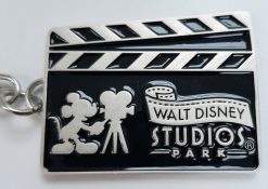 Disneyland Paris Disney Studios Clapper Board Keyring