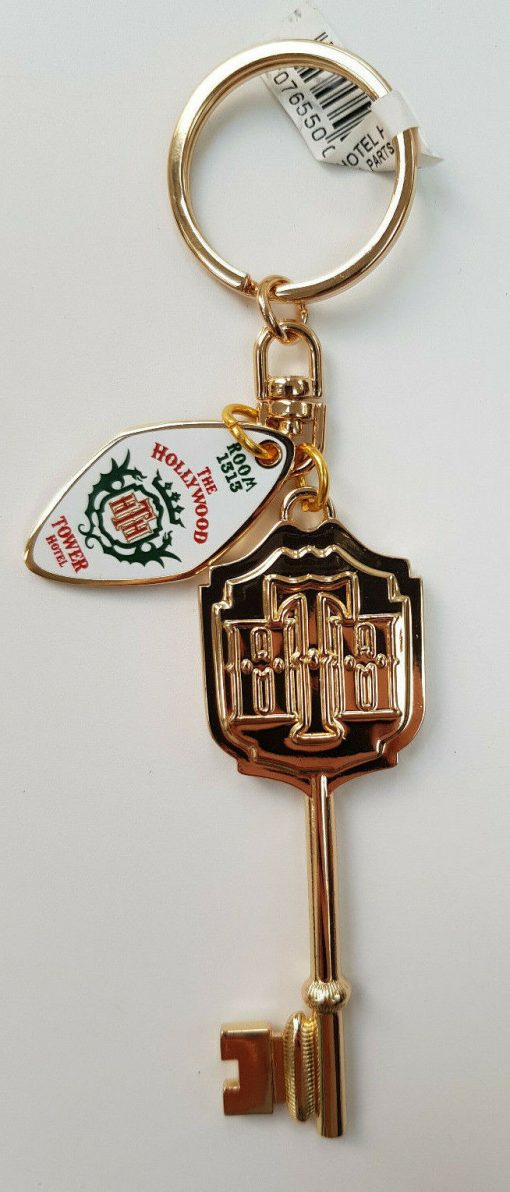 Disneyland Paris Disney Tower Of Terror Hotel Room Key Charm Keyring