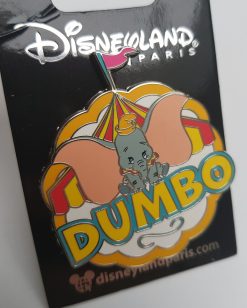 Disneyland Paris Dumbo & Big Top Circus Tent Pin Trading Badge