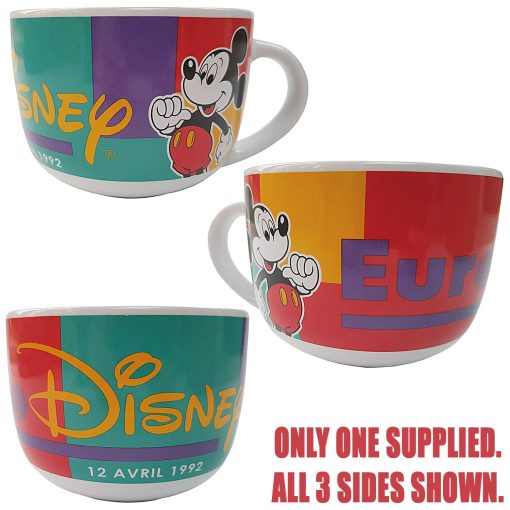 Disneyland Paris EuroDisney Revival Retro Style Coffee Mug