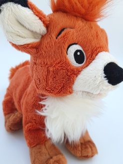 Disneyland Paris Fox & Hound Plush Tod Red Soft Cuddly Toy 12