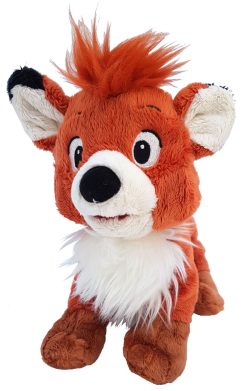 Disneyland Paris Fox & Hound Plush Tod Red Soft Cuddly Toy 12"