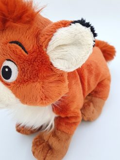 Disneyland Paris Fox & Hound Plush Tod Red Soft Cuddly Toy 12