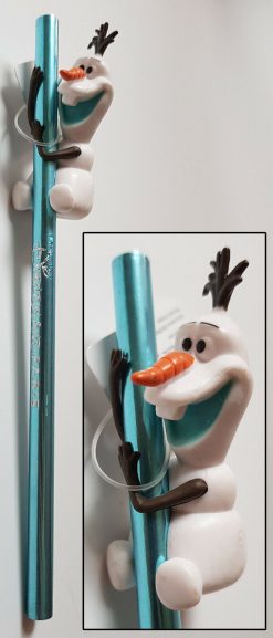 Disneyland Paris Frozen Olaf Shaped 3D Pencil Topper