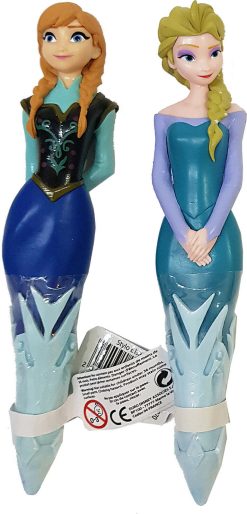 Disneyland Paris Frozen Princess Anna & Elsa 3D Shaped Pens