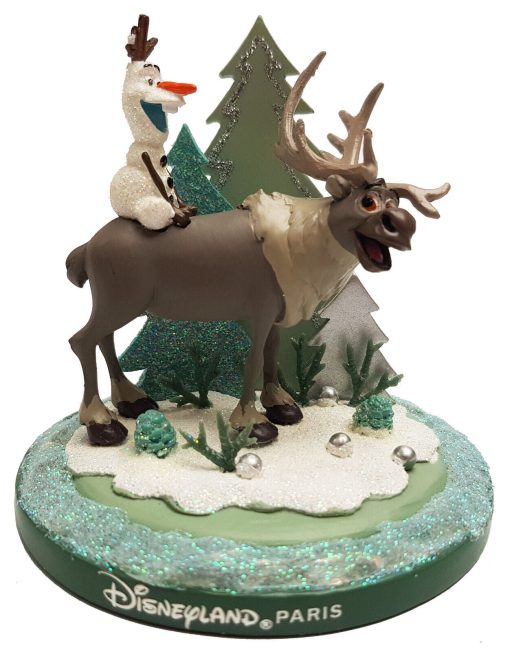 Disneyland Paris Frozen Sven Olaf Christmas Decoration Figurine Ornament