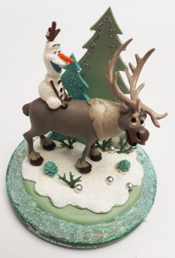 Disneyland Paris Frozen Sven Olaf Christmas Decoration Figurine Ornament