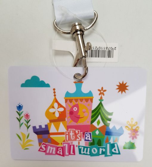 Disneyland Paris Its A Small World Pin Trading Lanyard