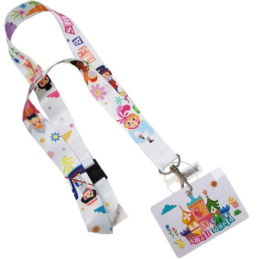 Disneyland Paris Its A Small World Pin Trading Lanyard