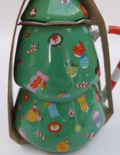 Disneyland Paris Large Christmas Tree Shaped Mug With Lid