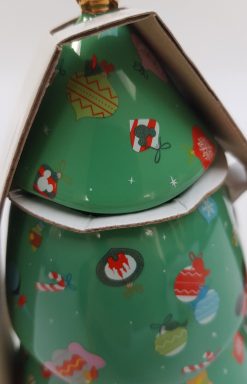 Disneyland Paris Large Christmas Tree Shaped Mug With Lid