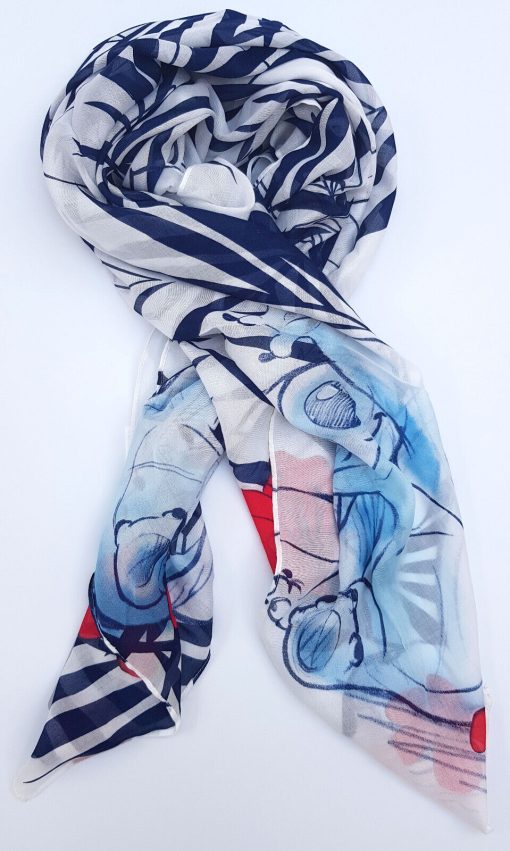 Disneyland Paris Lilo & Paris Stitch Lightweight Neck Scarf