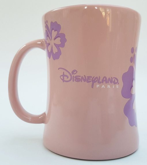 Disneyland Paris Lilo & Stitch Angel Character Portrait Pink Mug